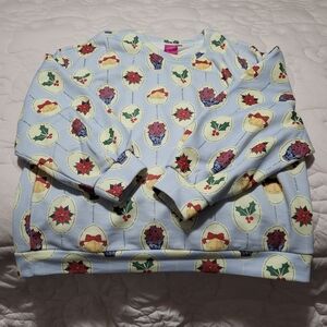 Queen Of Sparkles Custom Fly Festive Patterned Sweatshirt